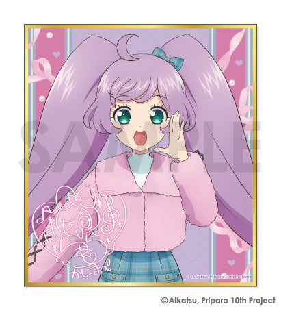 『アイカツ!×プリパラ THE MOVIE -出会いのキセキ!-』トレーディングミニ色紙-Dream harmony!-【BOX】